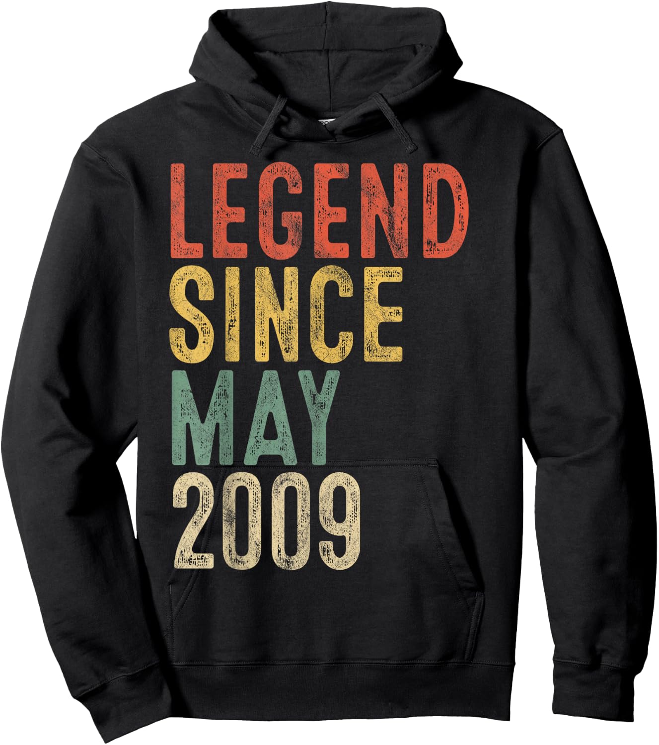 Legend 2009 16th Birthday Gifts Women 16 Year Old Hoodie - Hoodie | Black