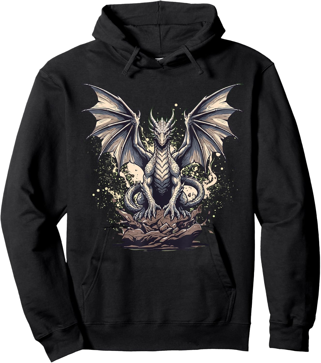 Dragon Lover Graphic Dragons Men Boys Kids Women Hoodie - Hoodie | Black