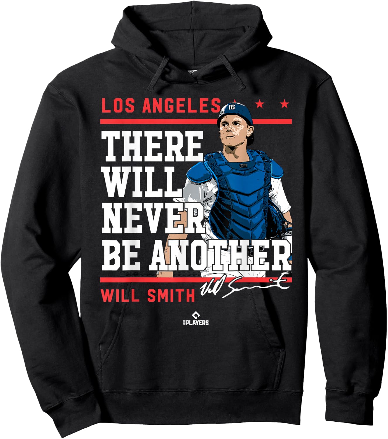 Never Be Another Will Smith Los Angeles MLBPA Hoodie - Hoodie | Black