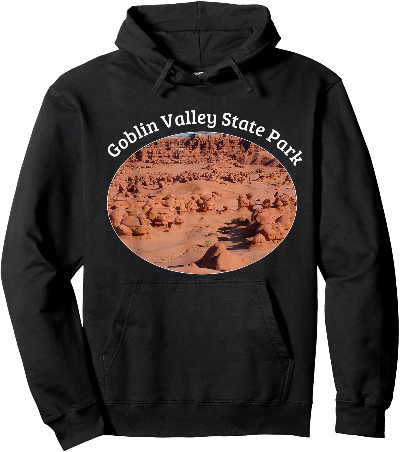 Goblin Valley State Park Hoodie - Hoodie | Black