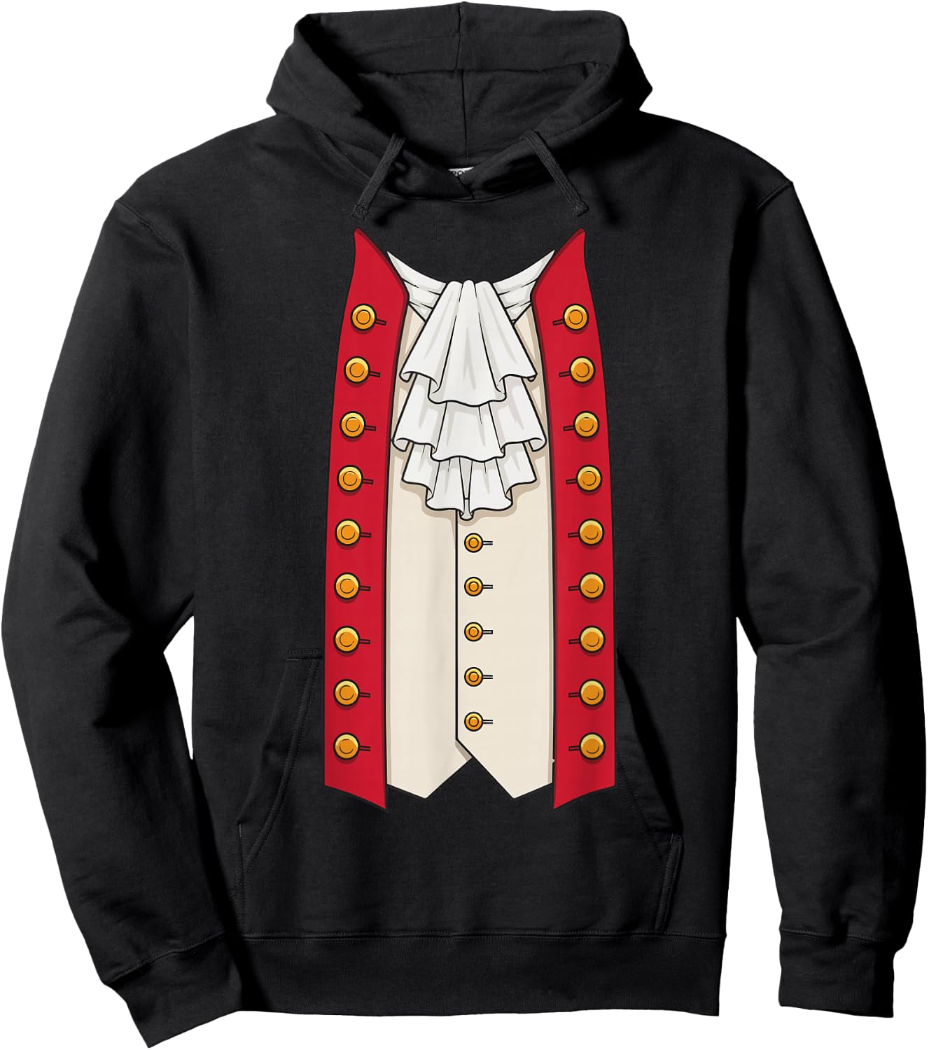 Revolutionary War 18th Century Costume Hoodie - Hoodie | Black