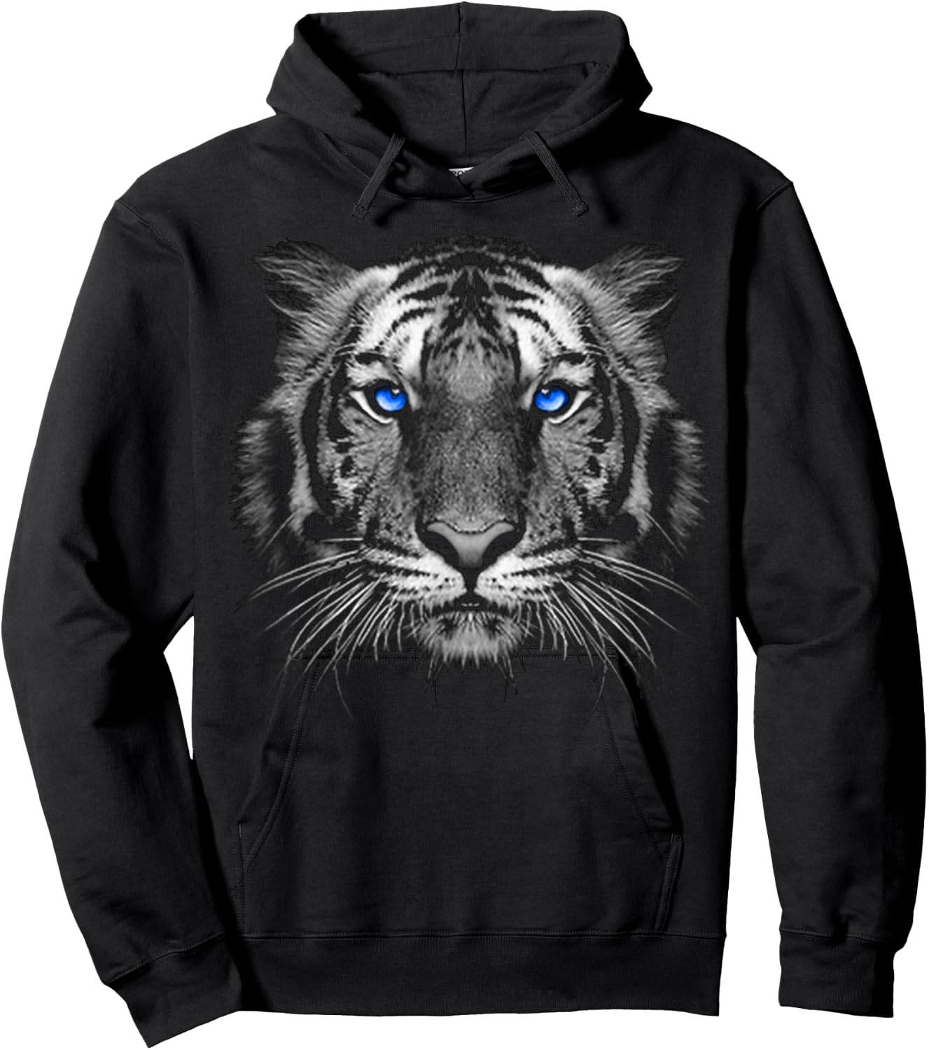White Tiger Hoodie - Hoodie | Black