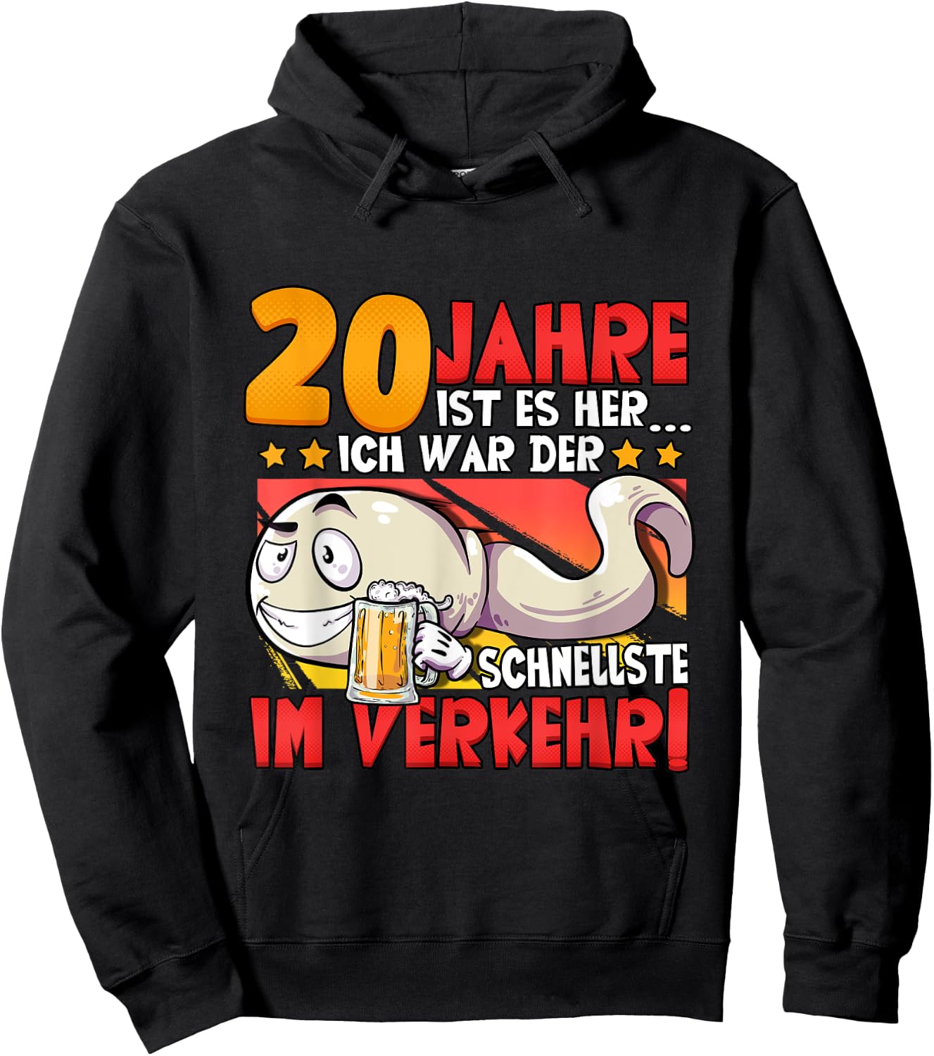 20 Jahre ist es her... 20 Geburtstag Hoodie - Hoodie | Black