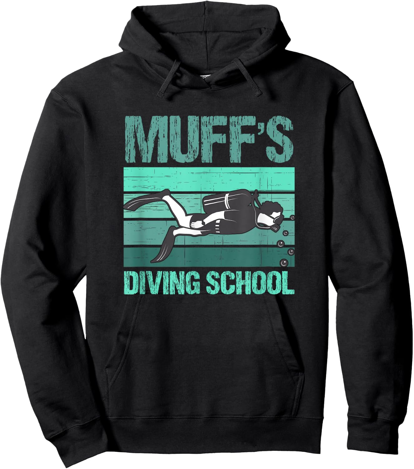 Muffs Diving School Hoodie - Hoodie | Black