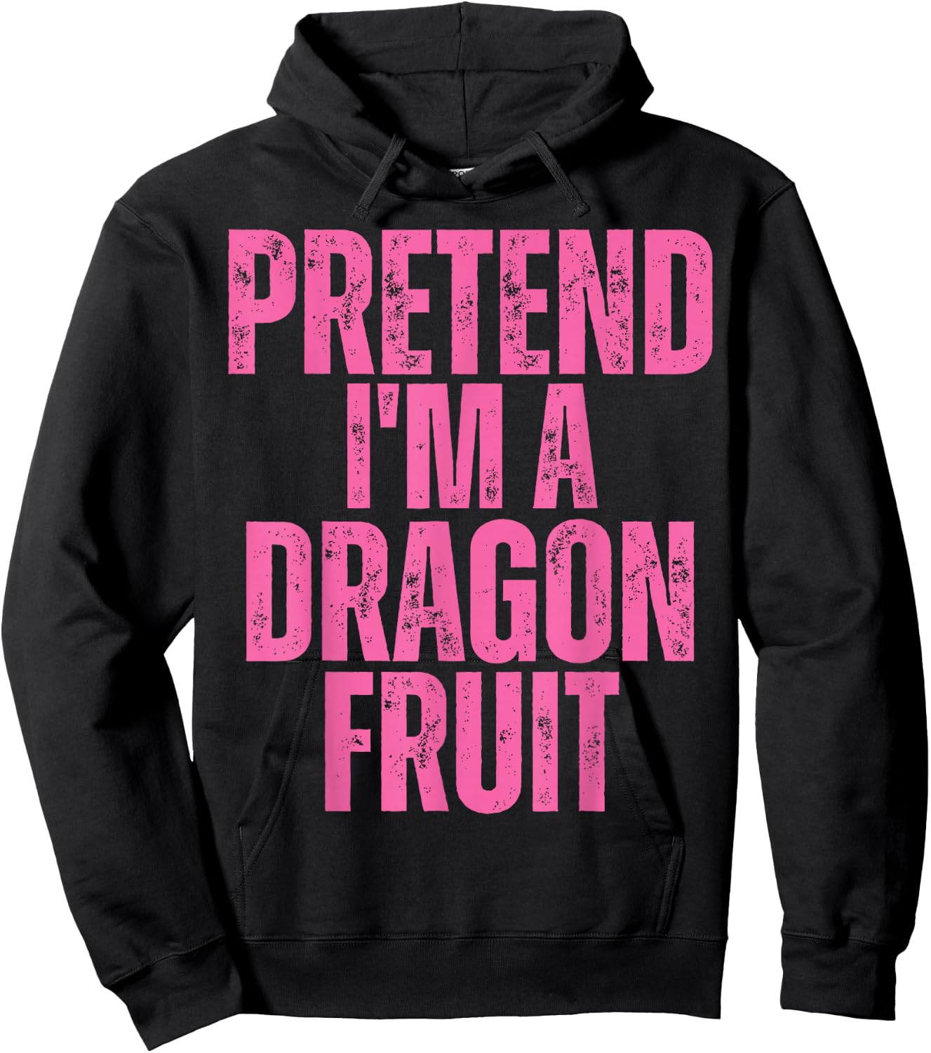 Dragon Fruit Halloween Costume, Pretend I'm A Dragon Fruit Hoodie - Hoodie | Black