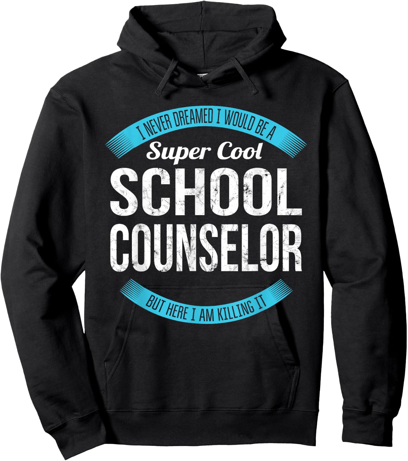 School Counselor Gifts Funny Hoodie - Hoodie | Black