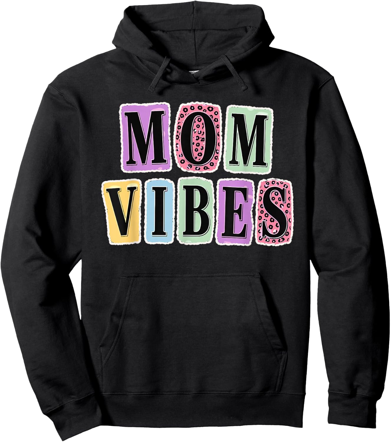 Funny Ransom Note Collage Hoodie - Hoodie | Black