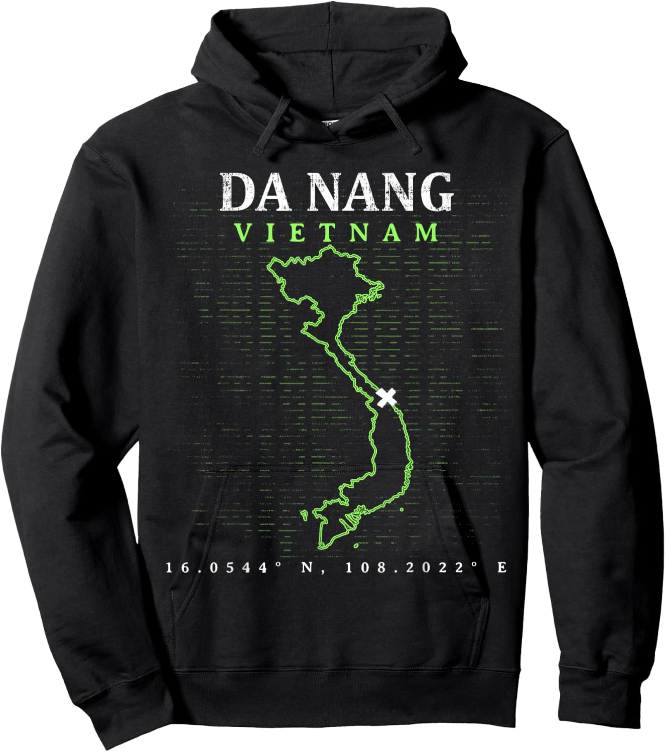 Vietnam Da Nang Hoodie - Hoodie | Black