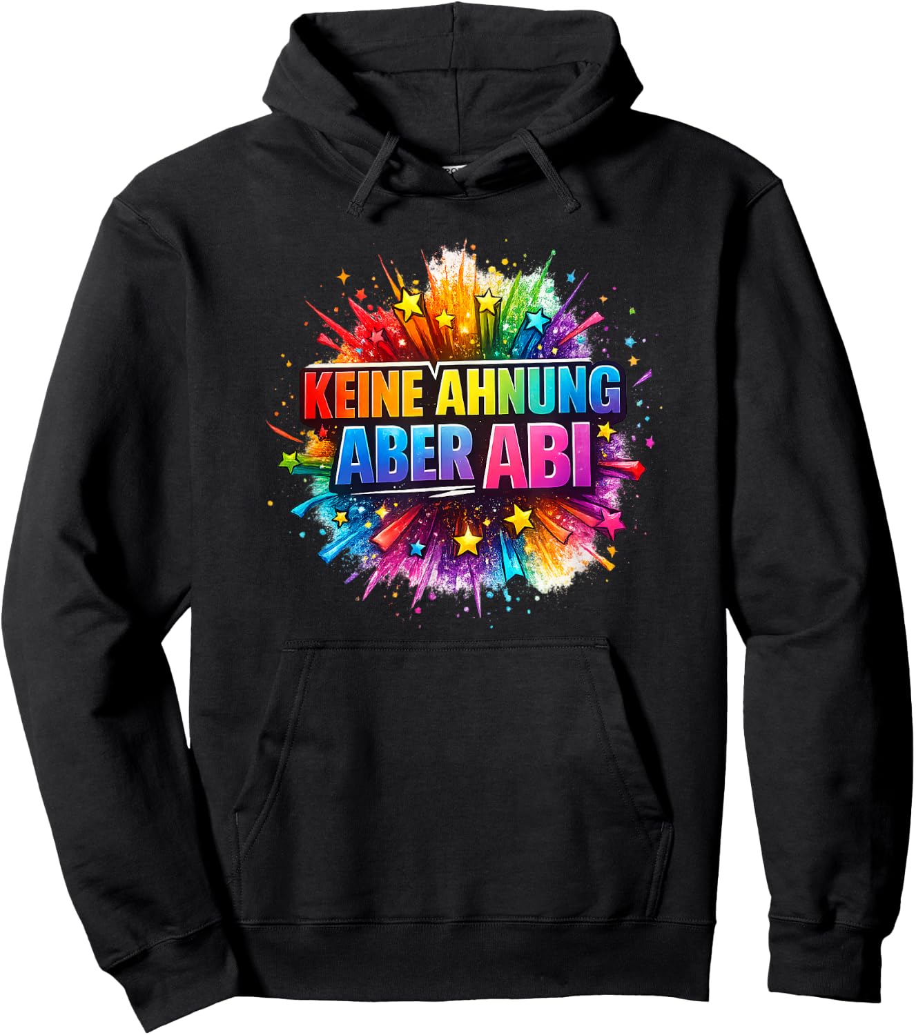 Abi 2026 Lustig Abitur Spruch Schule Geschenk Schüler Hoodie - Hoodie | Black