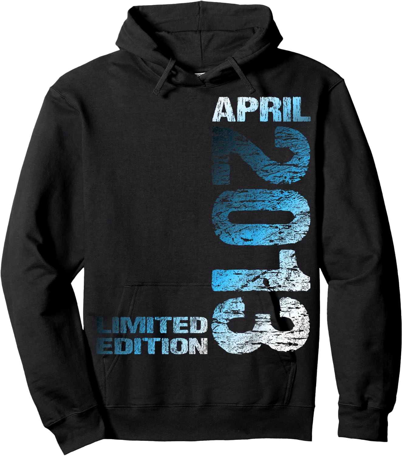 April 2013 Junge Mädchen 13. Geburtstag Limited Edition 13 Hoodie - Hoodie | Black