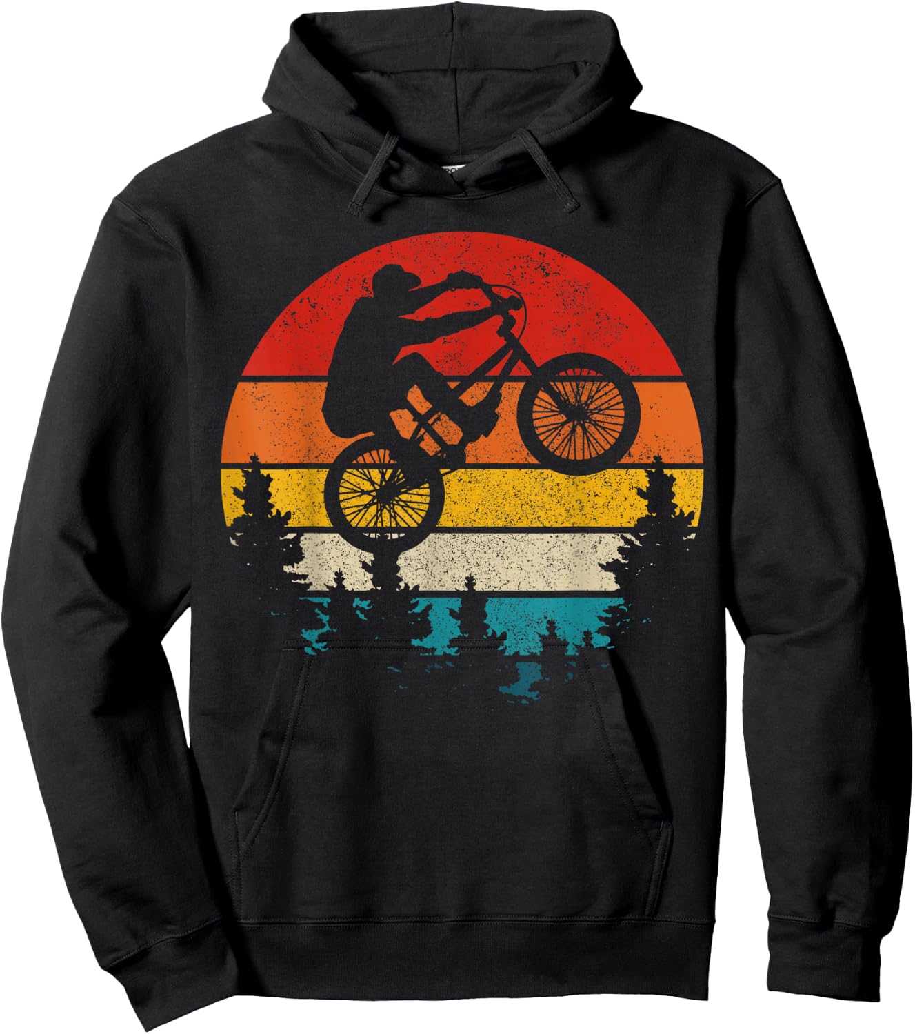 BMX Vintage Bike Bicycle BMXer Gift Hoodie - Hoodie | Black