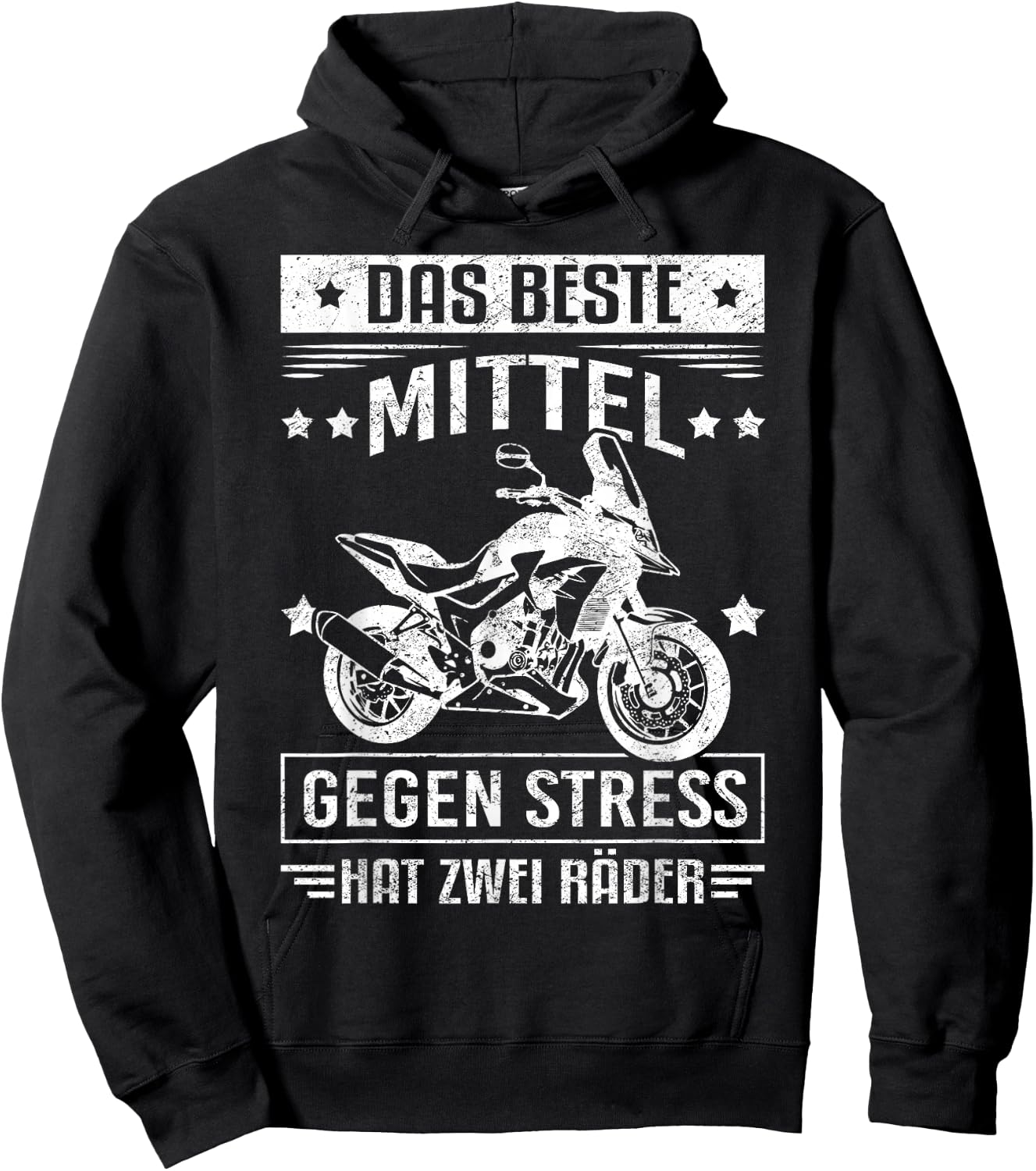 Motorcycle Biker Motorbiker Gift Motorcyclists , black Hoodie - Hoodie | Black
