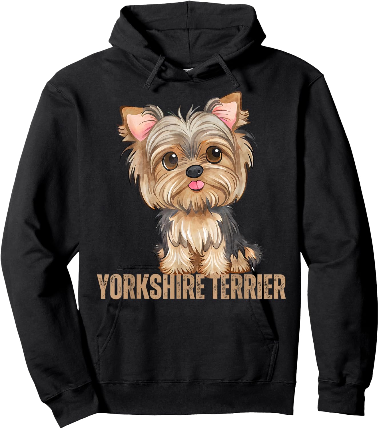 Yorkshire Terrier Dog Lover Gifts Shirt Yorkie Hoodie - Hoodie | Black