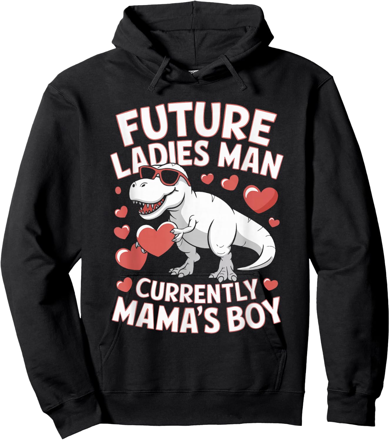 Future Ladies Man Current Mama's Boy Hoodie - Hoodie | Black
