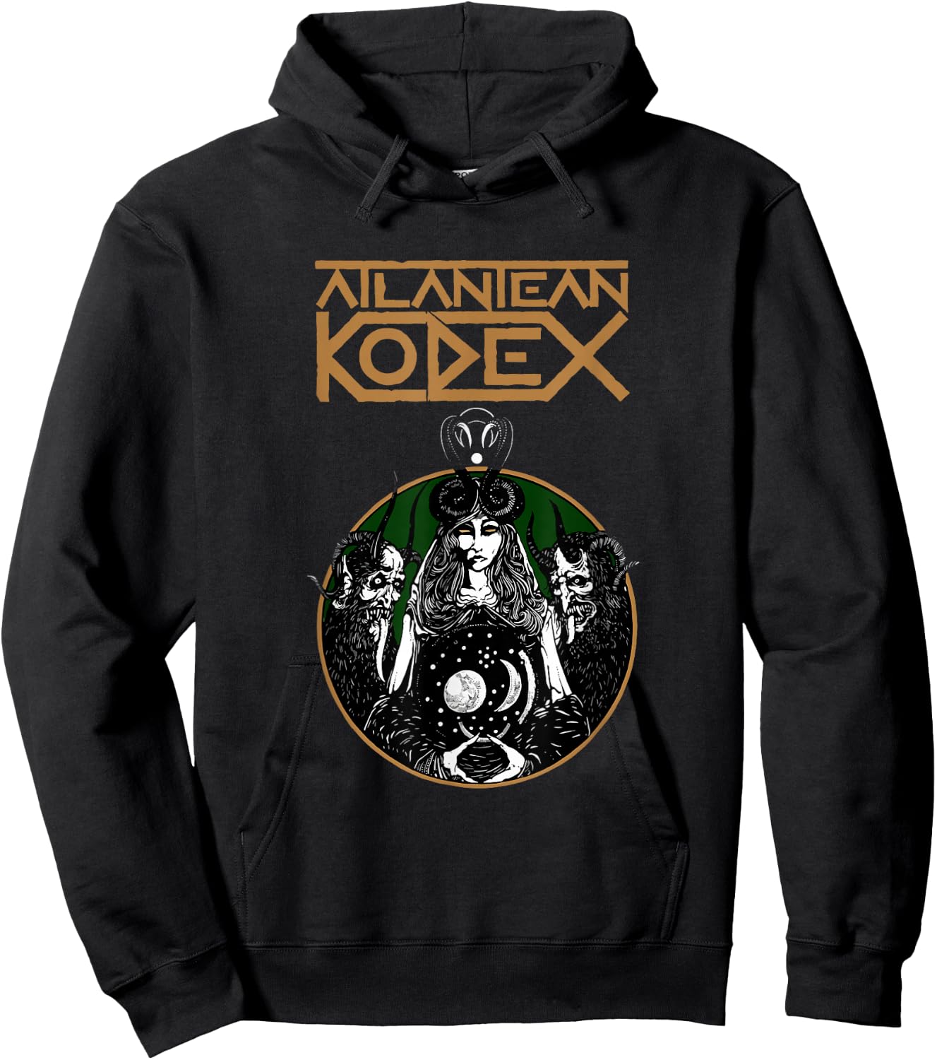 Atlantean Kodex , black Hoodie - Hoodie | Black