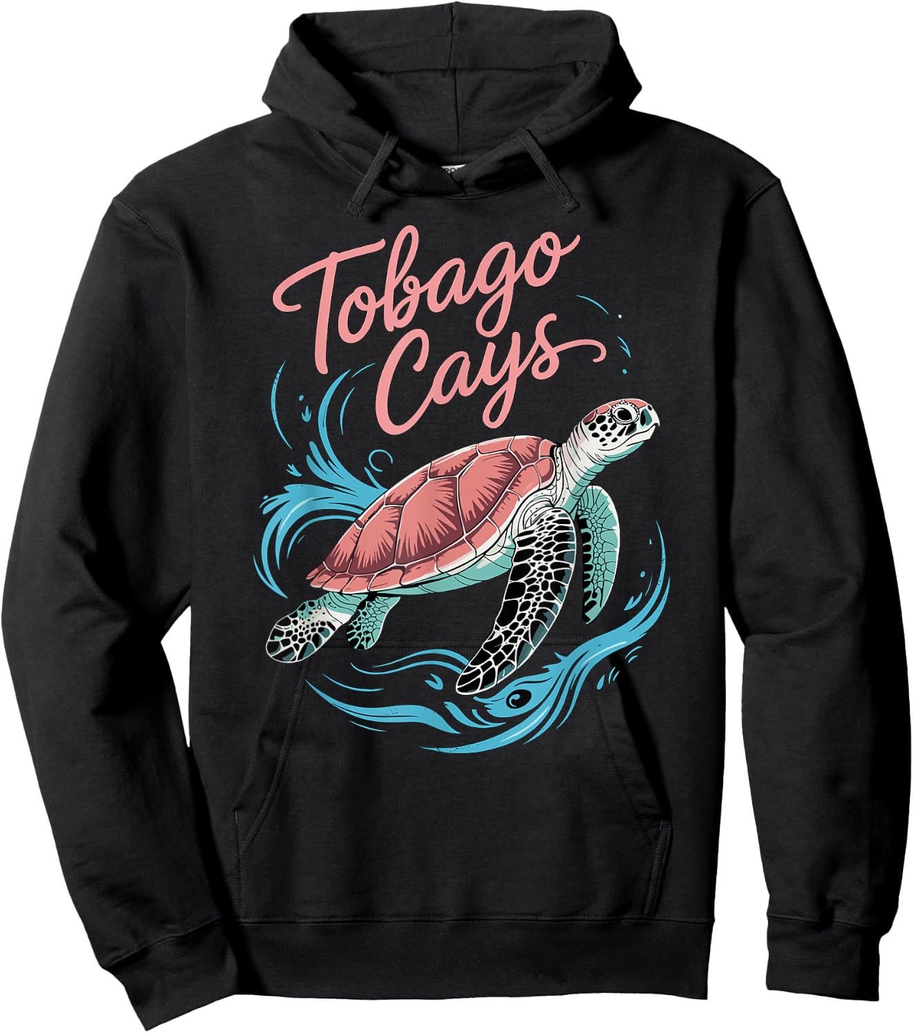 Tobago Cays Tortue - Saint-Vincent-et-les Grenadines Hoodie - Hoodie | Black