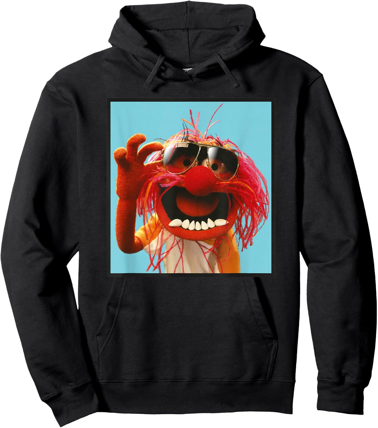 The Muppets Animal Trendsetter Hoodie - Hoodie | Black