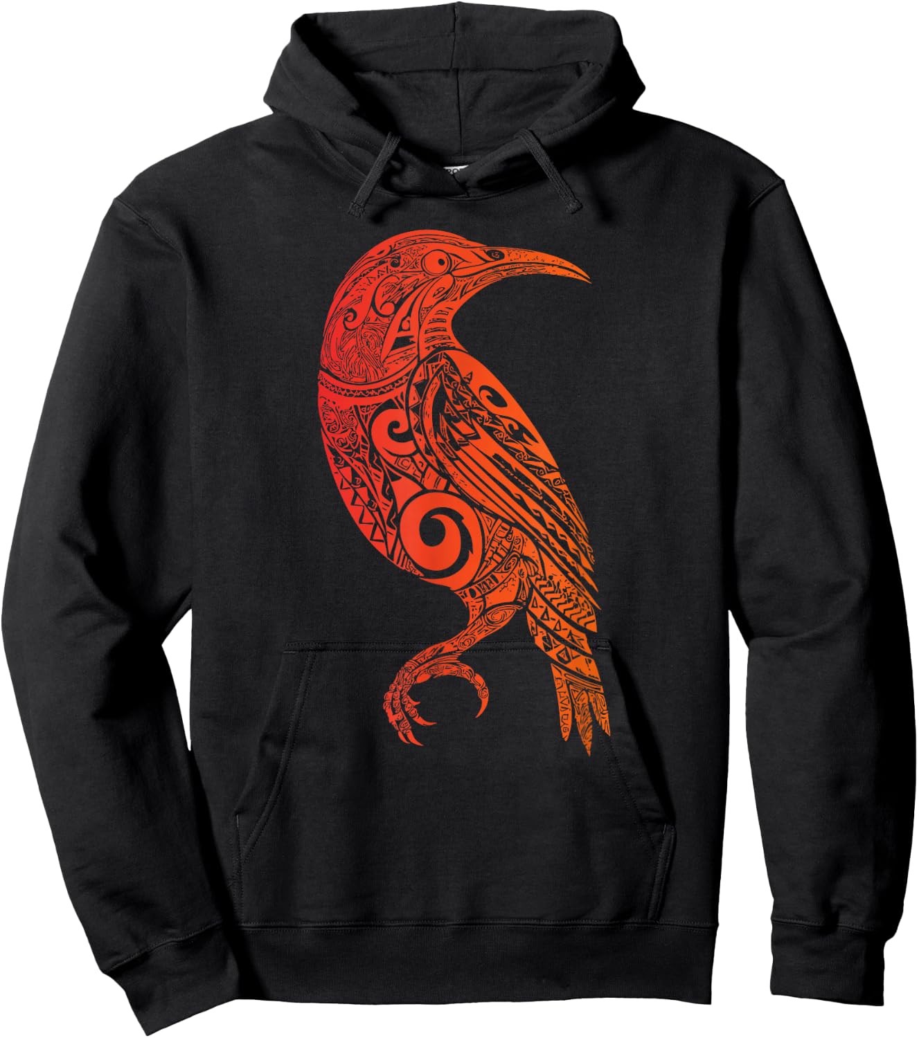 Tribal Honeycreeper Shirt - Tribal Polynesian Tribal Hoodie - Hoodie | Black