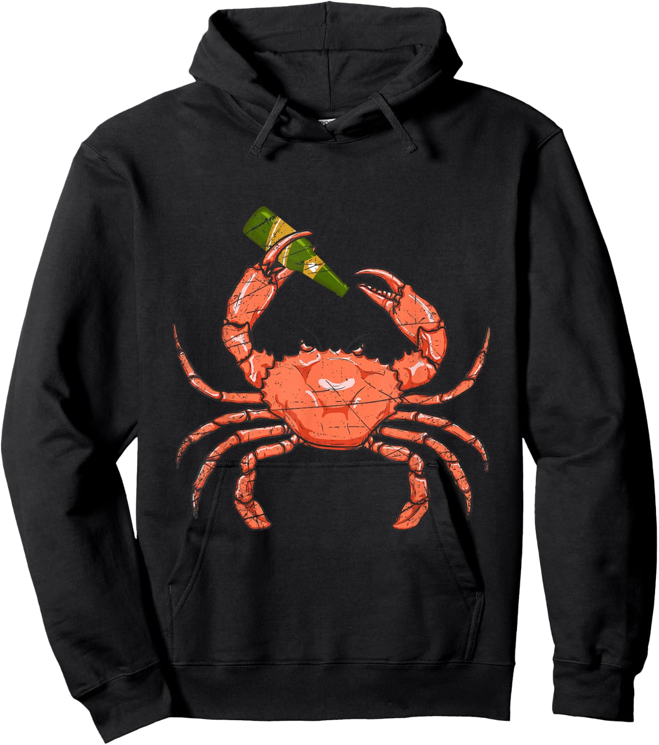 Bottle Crab Hoodie - Hoodie | Black