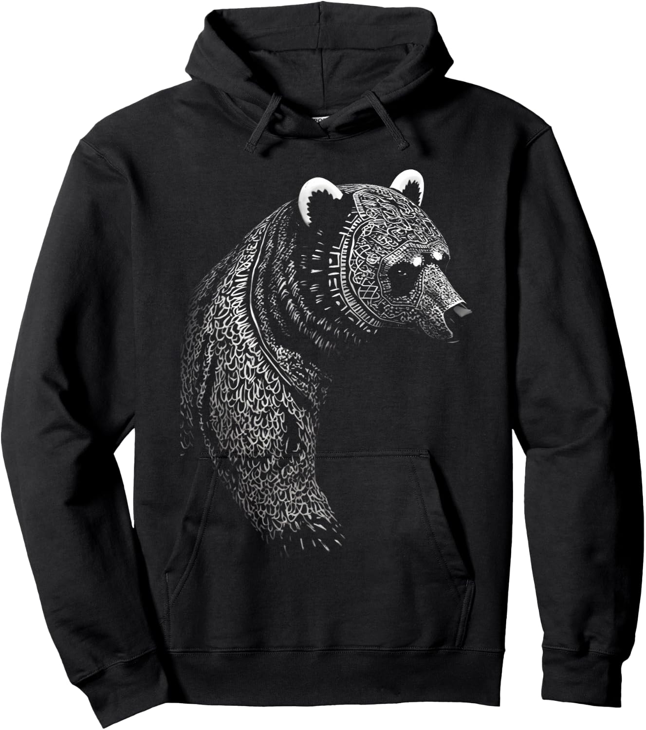 Berserker Bear Warrior Odin Norse Mythology Vikings Hoodie - Hoodie | Black