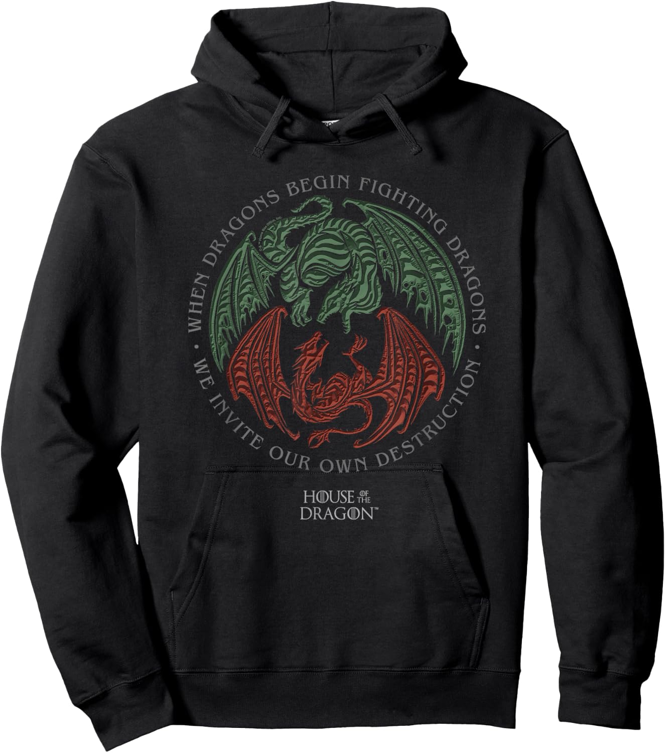 House of the Dragon Invite Our Own Destruction Hoodie - Hoodie | Black