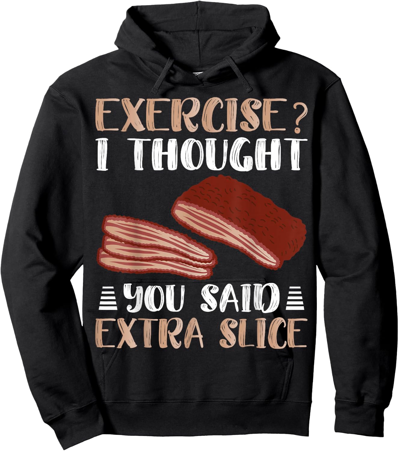 Brisket Funny Beef Grilling Cow Meat BBQ Hoodie - Hoodie | Black