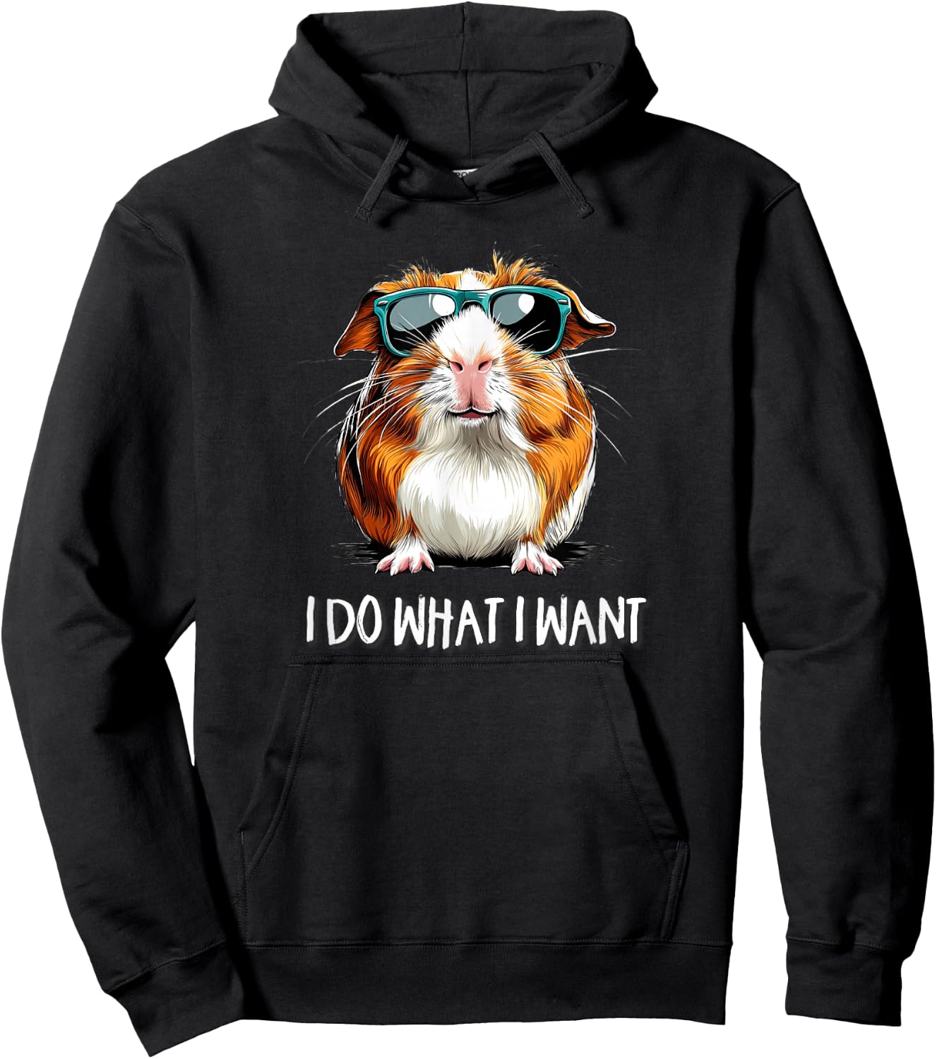 Kids Do What I Want Kids Wheek Merch Guinea Pig Lover Hoodie - Hoodie | Black