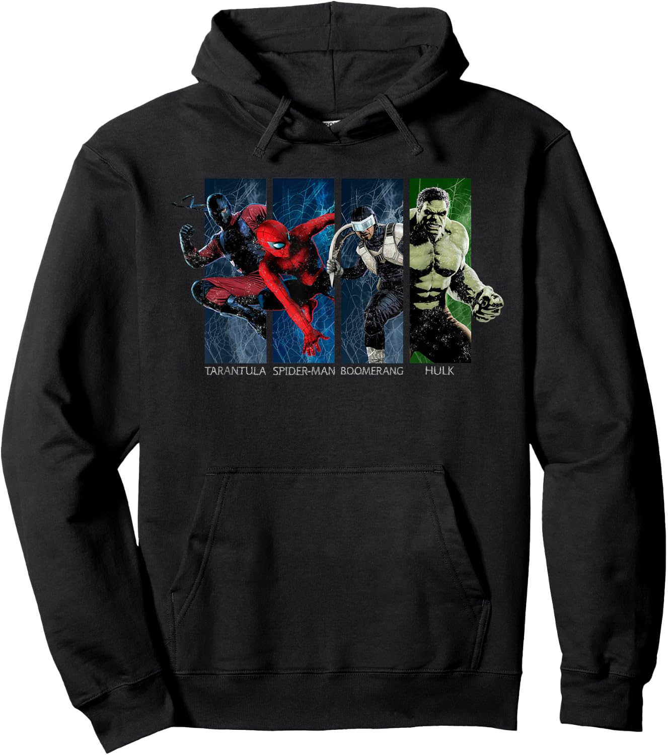 Marvel Studios Spider-Man BND Movie 2026 Heroes and Villains Hoodie - Hoodie | Black