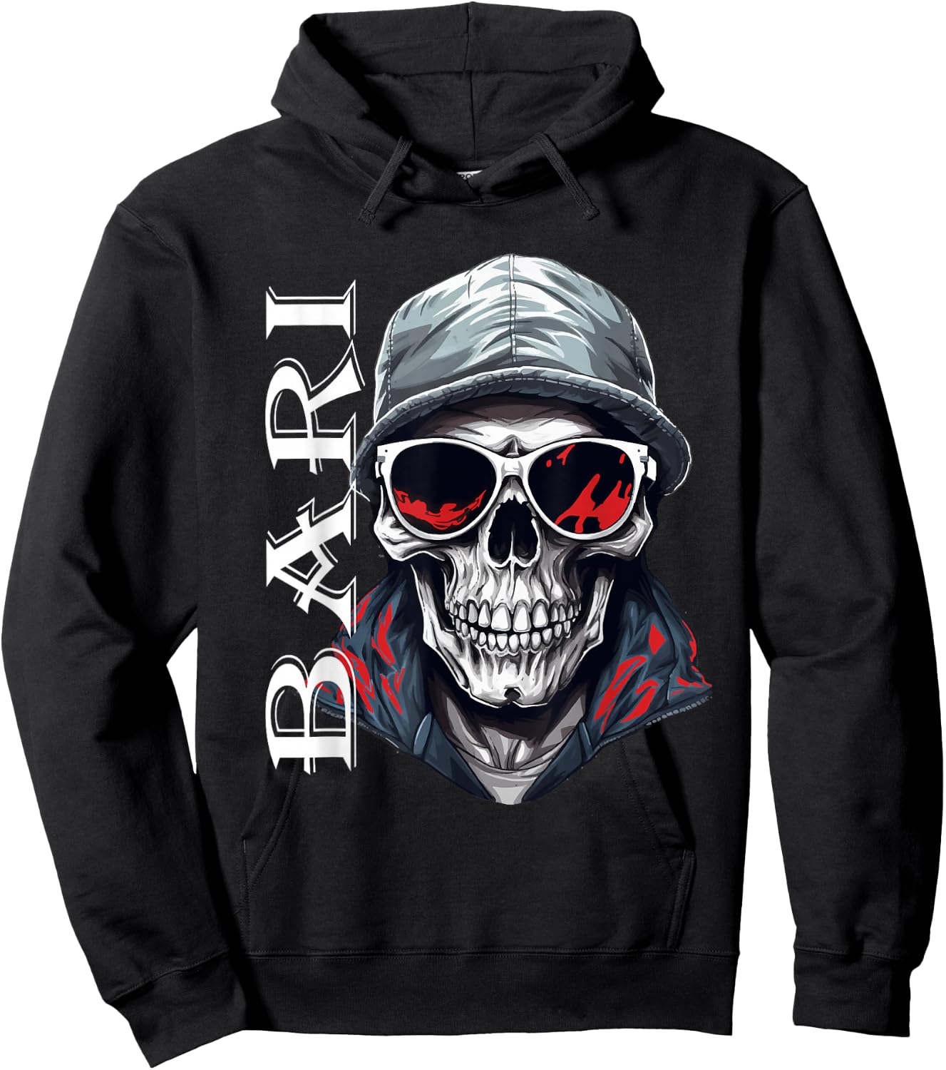 Bari Tradition Ultras Italy Bari Men's & Women's , black Hoodie - Hoodie | Black