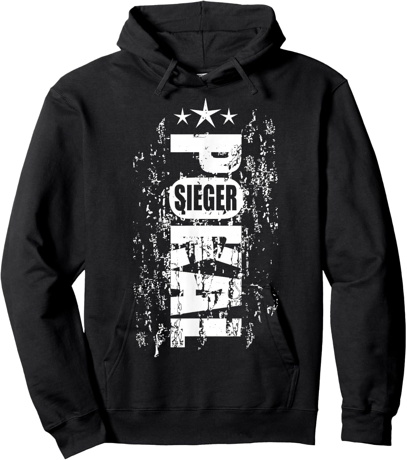 Pokalsieger 2026 Motive vintage Outfit Pokal Finale Feier Hoodie - Hoodie | Black