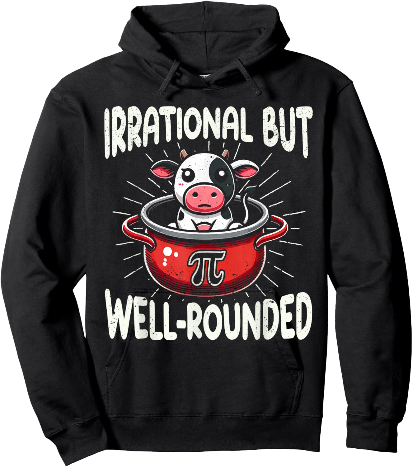 Beff Pot Pie Cow Pi Day Hoodie - Hoodie | Black