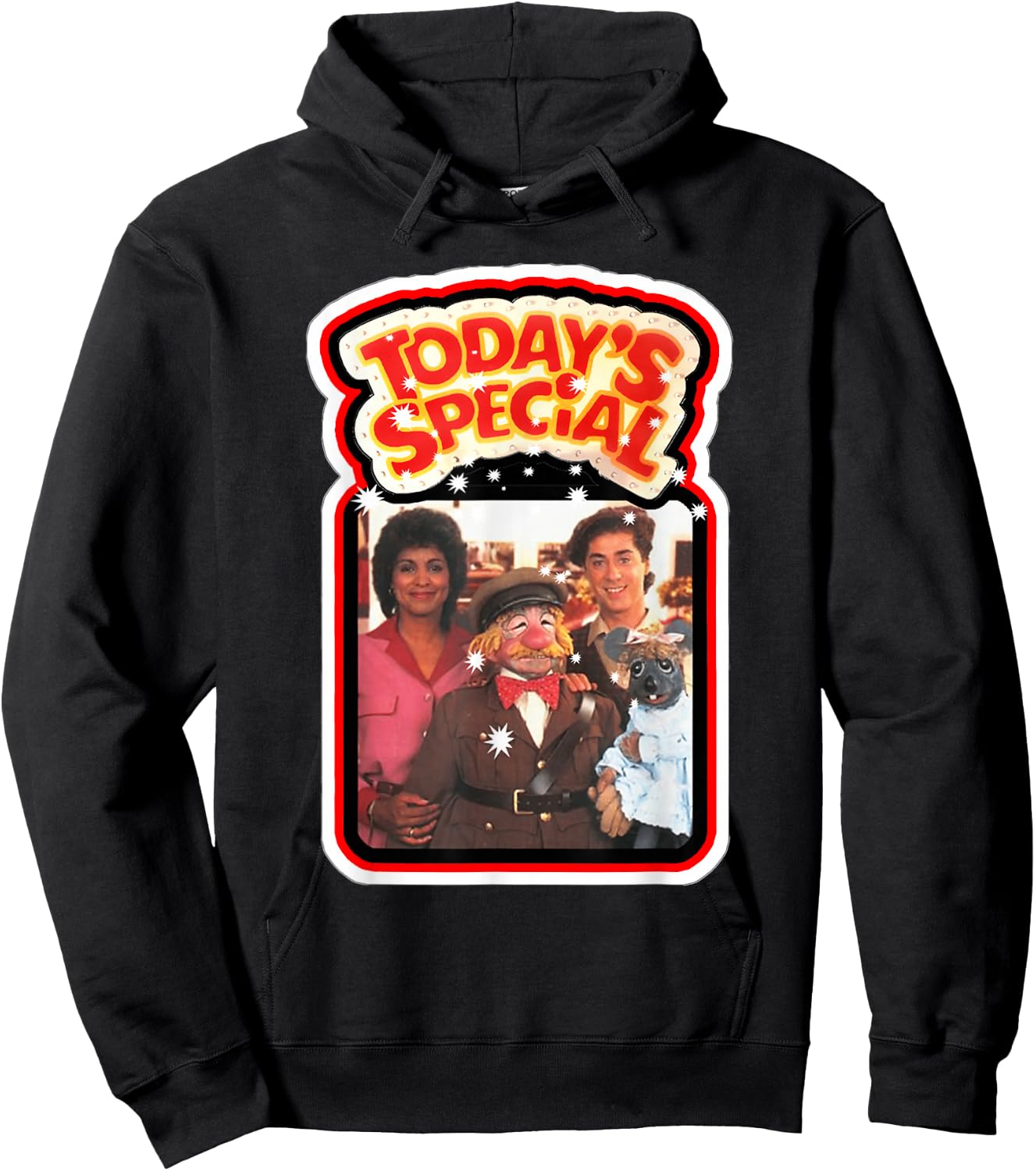 Today's Special Retro 80's Canadian Kids TV Hoodie - Hoodie | Black