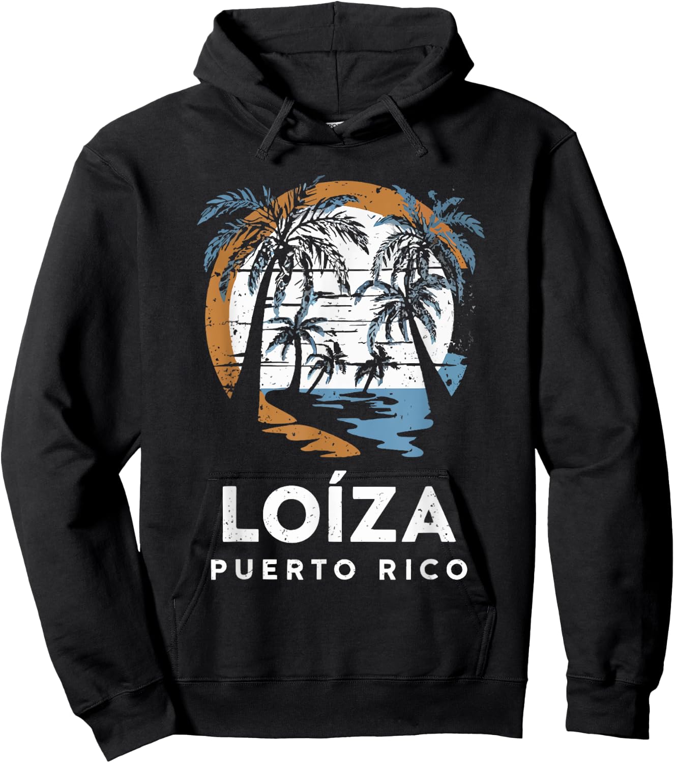 Loíza Puerto Rico Hoodie - Hoodie | Black