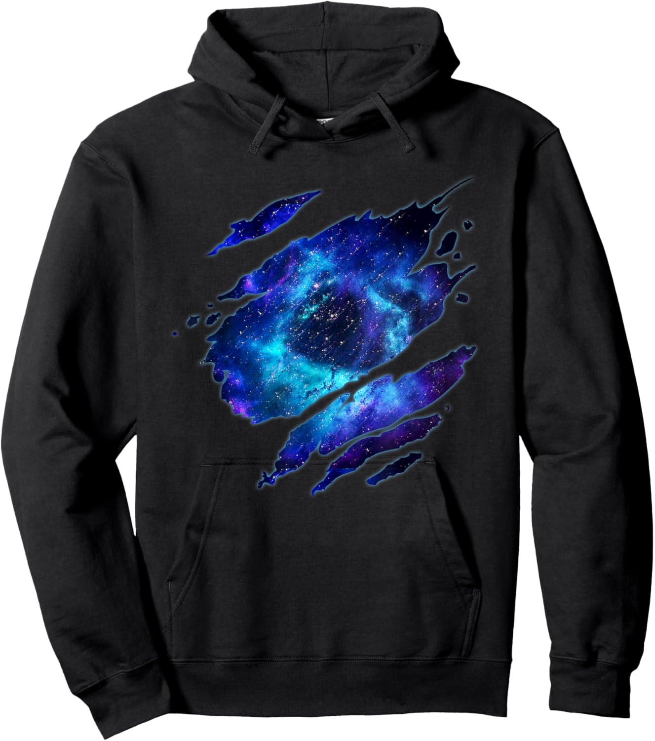 Black Hole Galaxy - Cool Space Galaxy Shirt Hoodie - Hoodie | Black