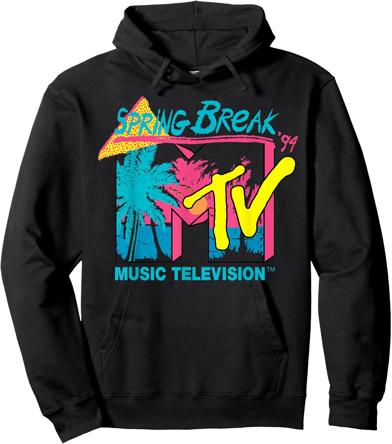 MTV - Spring Break 94 Hoodie - Hoodie | Black