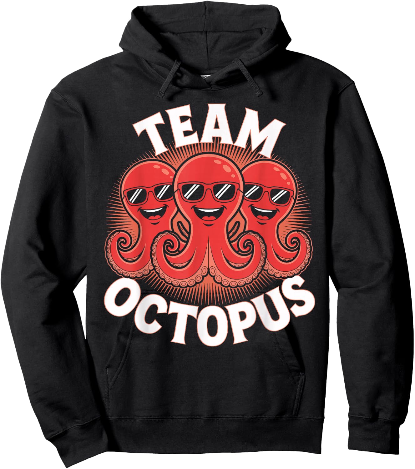 Team Octopus Stuff | Octopus Costume | Products for Octopus Hoodie - Hoodie | Black