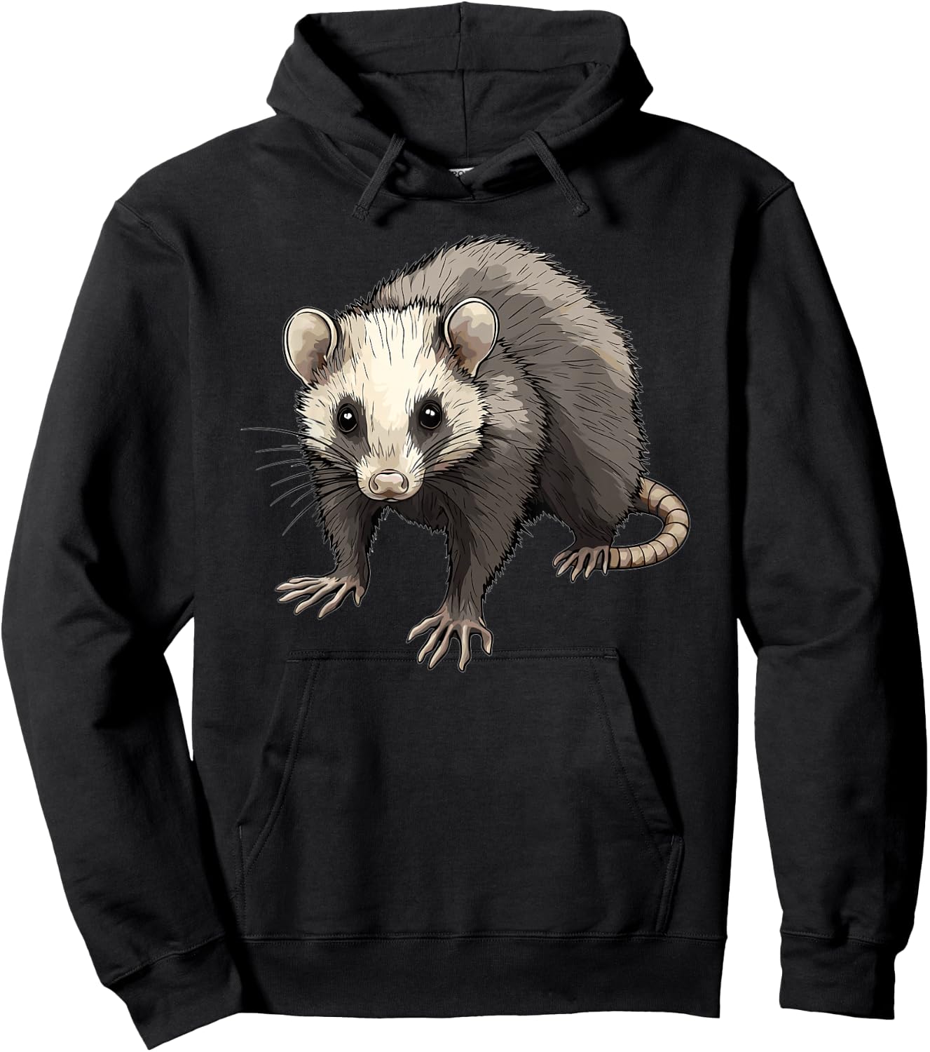 Possums Possum Hoodie - Hoodie | Black