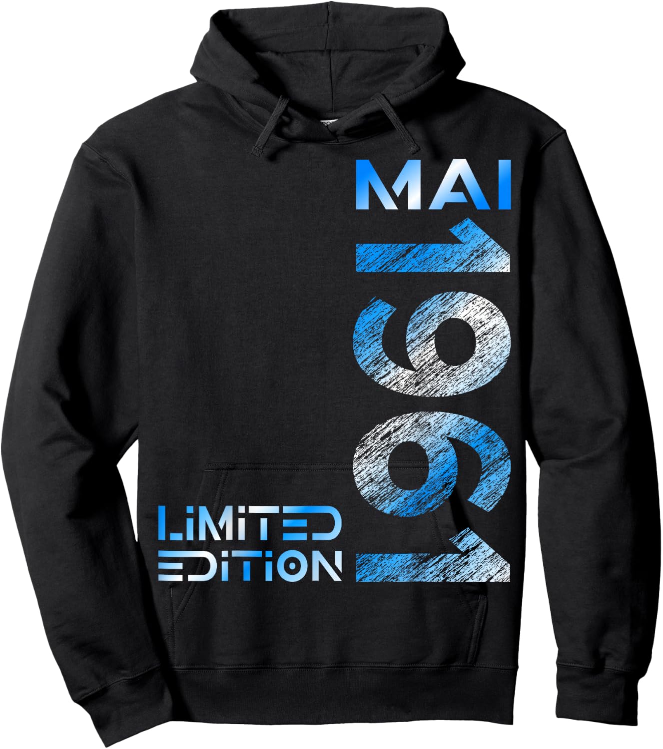 Limited Edition Mai 1961 Mann Frau 65. Geburtstag Hoodie - Hoodie | Black