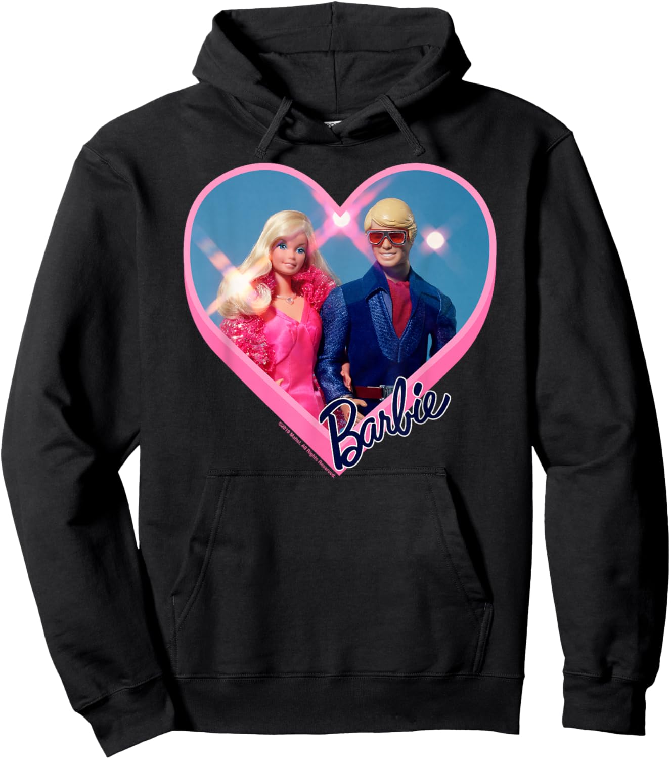 Barbie - Ken Heart Hoodie - Hoodie | Black