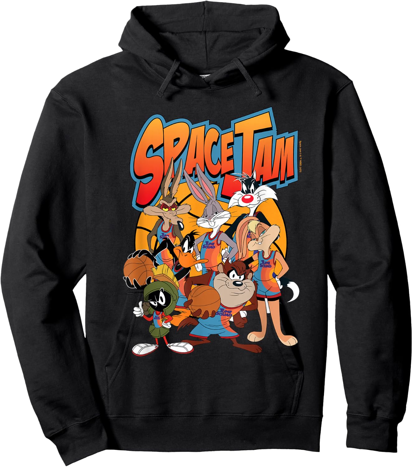 Space Jam Characters Hoodie - Hoodie | Black