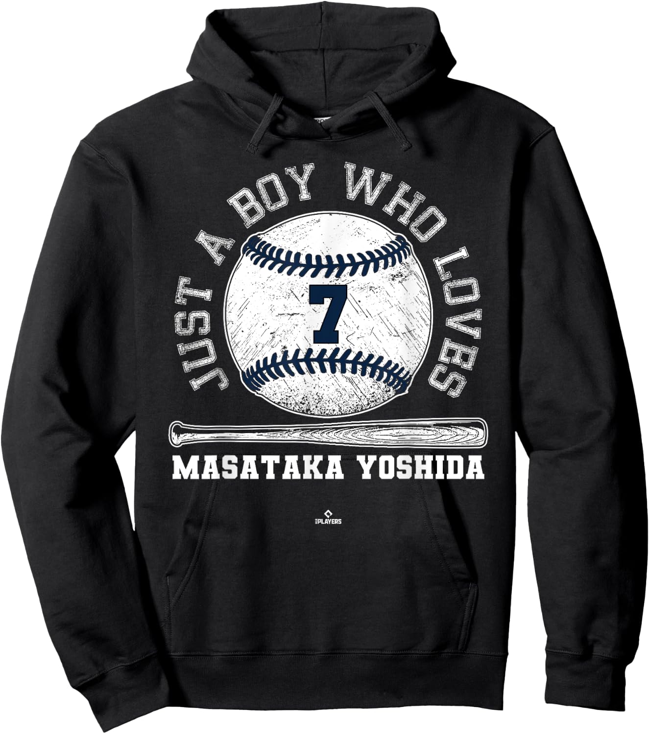 Just A Boy Who Loves Masataka Yoshida Boston Baseball MLBPA Hoodie - Hoodie | Black