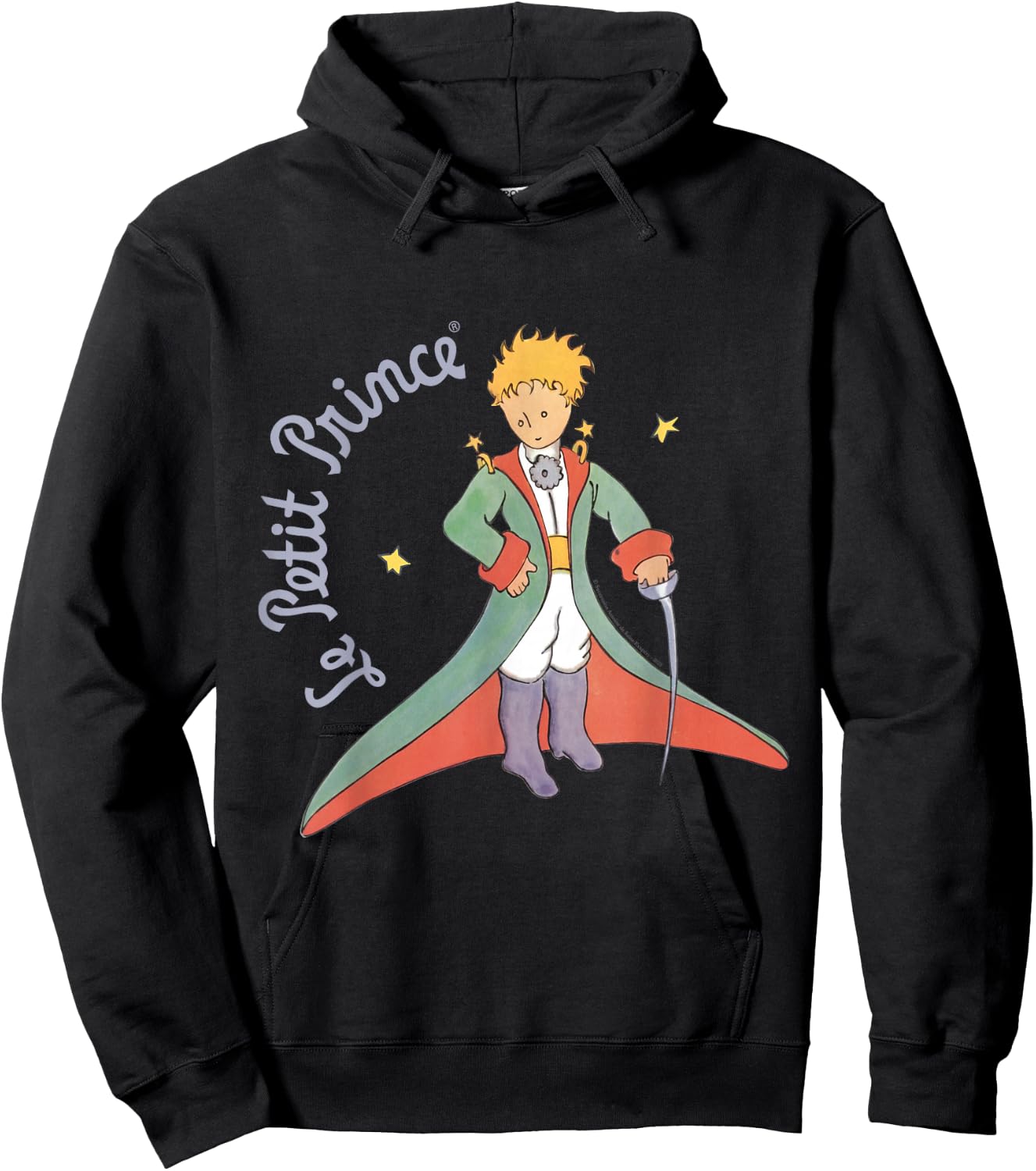 Le Petit Prince Classic Art Stars Adventure Hoodie - Hoodie | Black