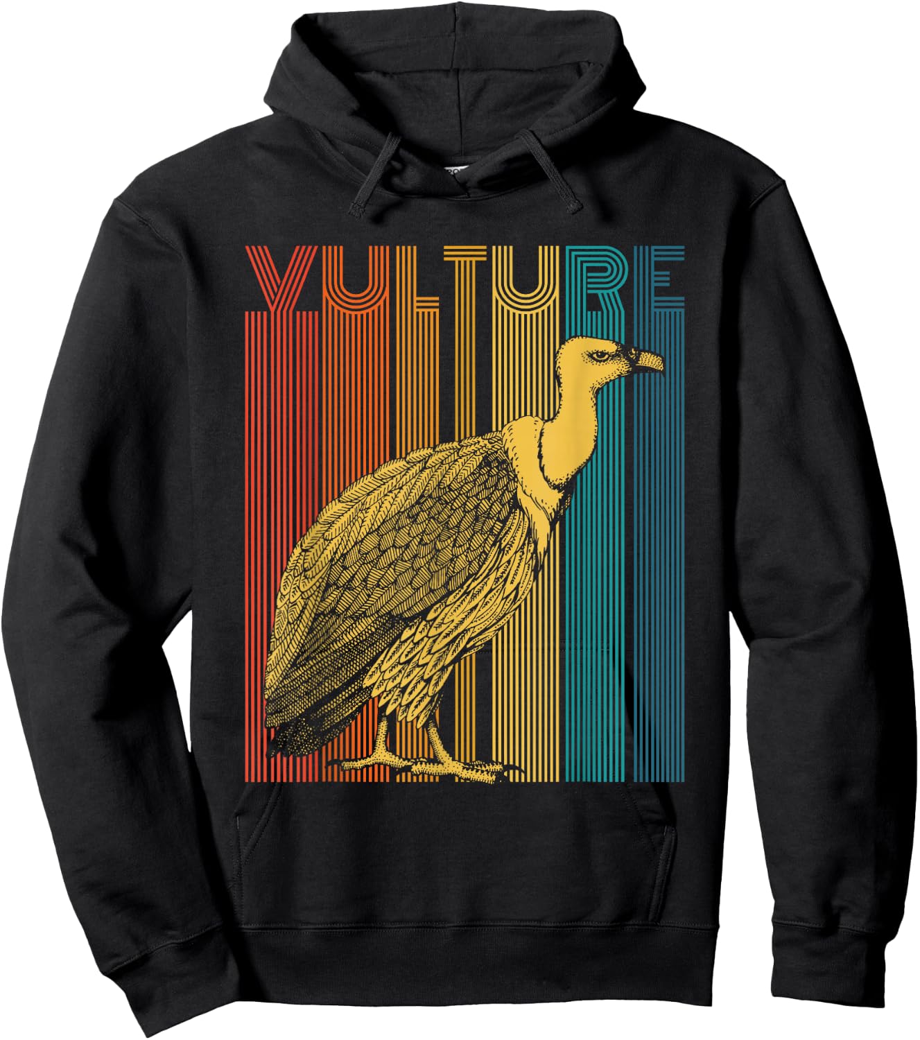 Vulture Design for a Turkey Vulture Lover Hoodie - Hoodie | Black