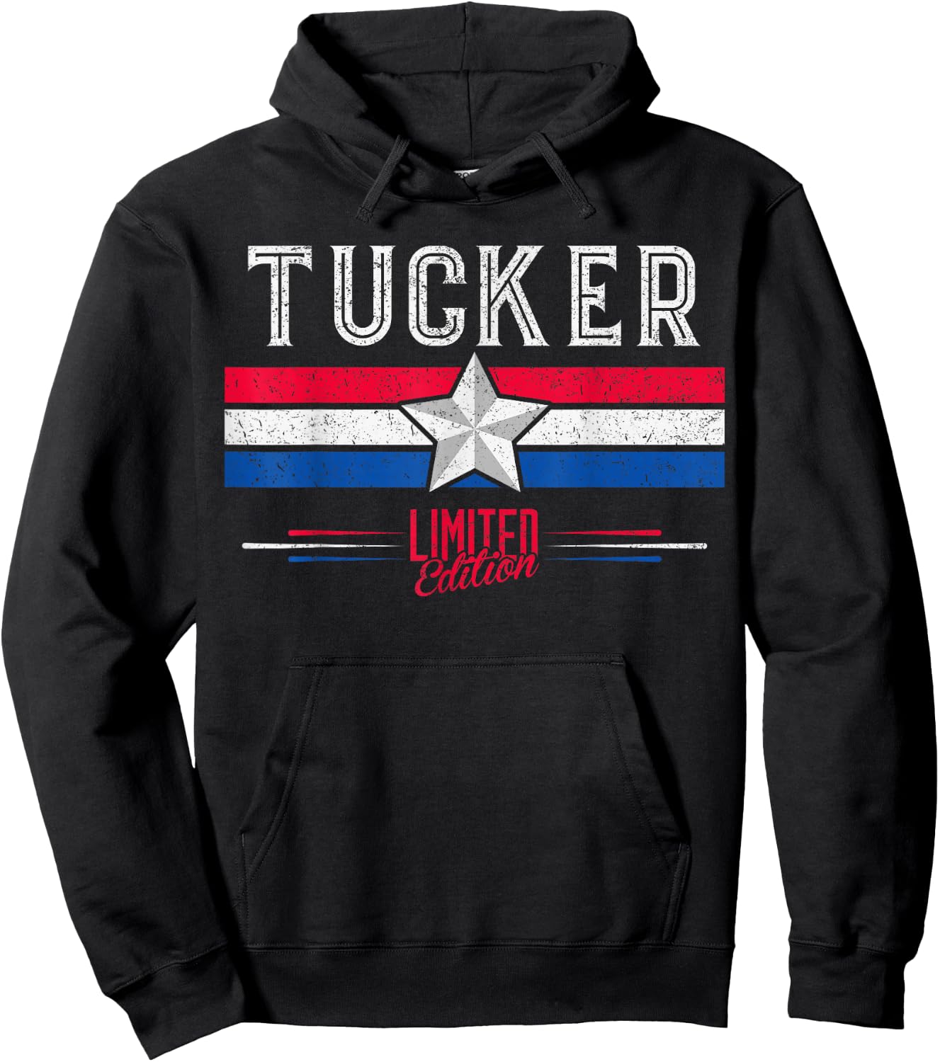 Tucker Retro Vintage Shirt Gift Women Men Kids Hoodie - Hoodie | Black
