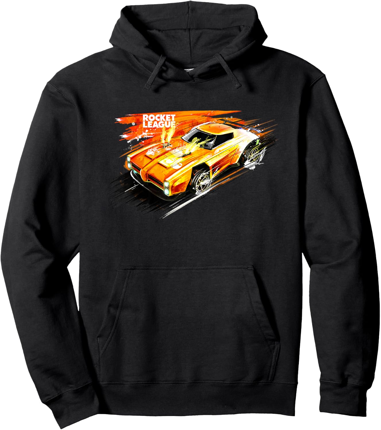 Kids Rocket League Dominus Fire Kids , Blue, 2 Hoodie - Hoodie | Black