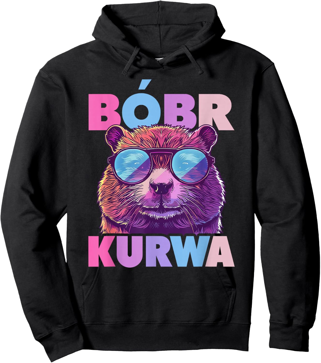 Bobr Kurwa - Bober Beaver Bobr Hoodie - Hoodie | Black