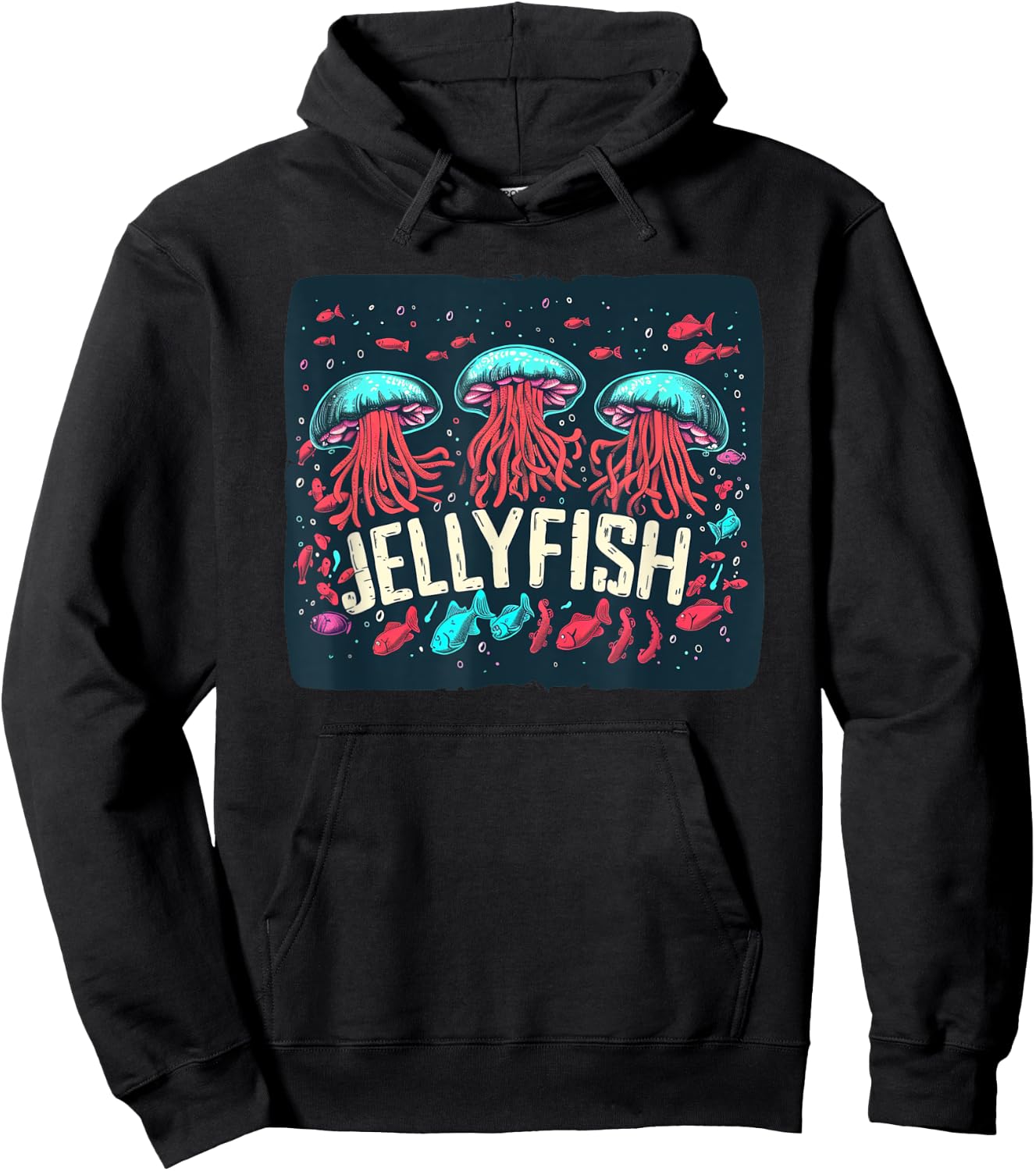 Pretty colorful Jellyfish Costume for Boys and Girls Hoodie - Hoodie | Black