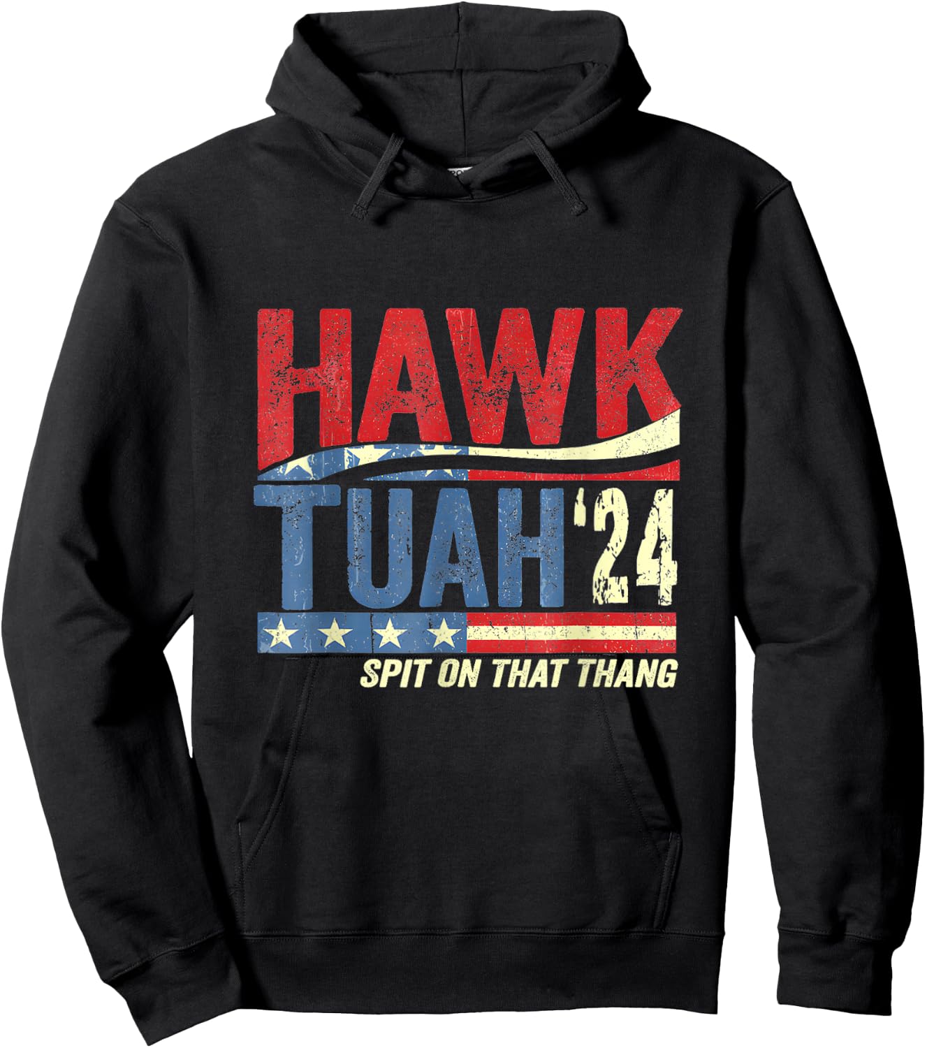 Hawk Tuah - Spit On That Thang Hoodie - Hoodie | Black