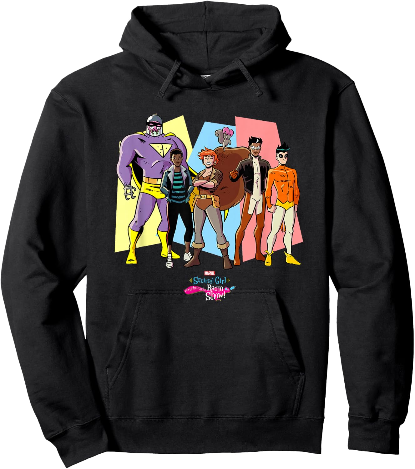 Marvel Squirrel Girl the Unbeatable Radio Show Hoodie - Hoodie | Black