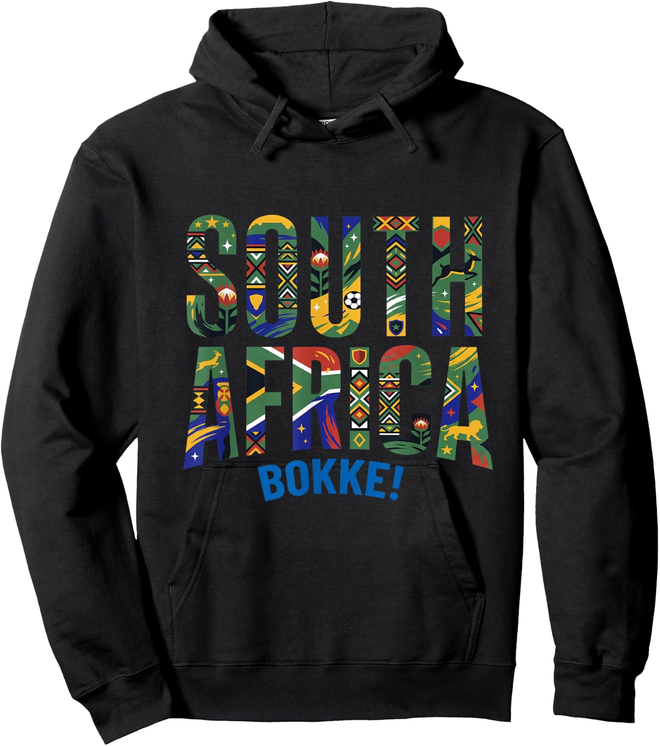 South Africa Hoodie - Hoodie | Black